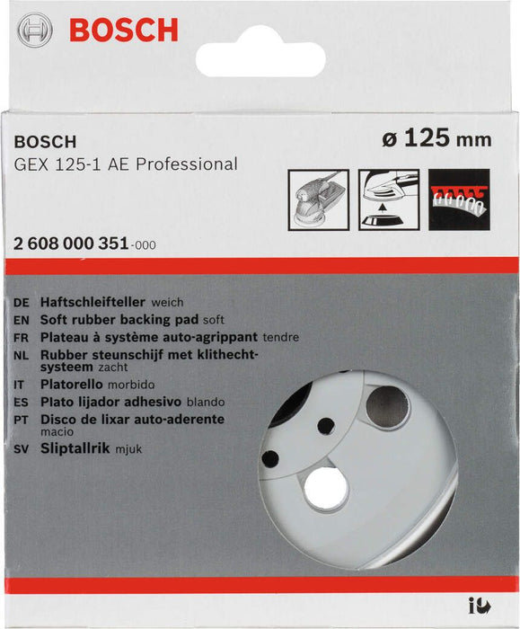 Bosch ploča sa čičkom - tanjir 125mm (ekstra mekani) za GEX 125-1 AE (2608000351)