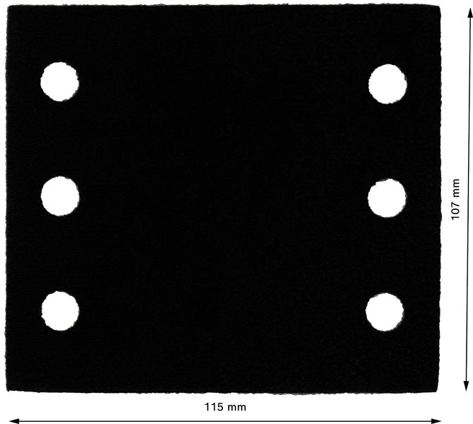 BOSCH Pad Saver, 115x107 mm, 2x - Uložak PadSaver,115x107,2x (2608000815)-SBT Alati Beograd