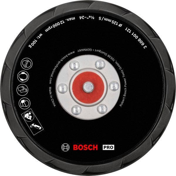 BOSCH PRO disk za poliranje, 125 mm, GPX 12V-125 - Brusni disk 125mm, H&L (2608001121)-SBT Alati Beograd