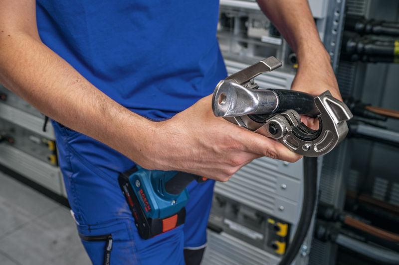 BOSCH PRO kalup za presovanje, DIN K25 AL, 150 mm², aluminijum - (2608001141)-SBT Alati Beograd