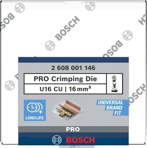 BOSCH PRO kalup za presovanje, U16 CU, 16 mm², bakar - (2608001146)-SBT Alati Beograd