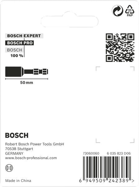 BOSCH PRO Nutsetter Impact, 1/4 " x 50 mm, 5/16 " x 50 mm, 3/8 " x 50 mm, 3 kom. - (2608521U65)-SBT Alati Beograd