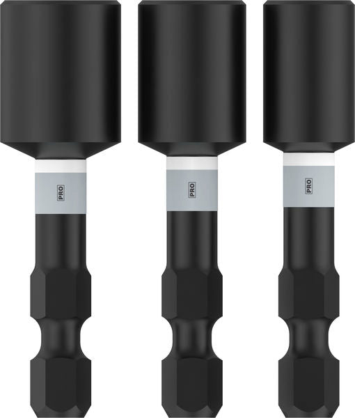 BOSCH PRO Nutsetter Impact, 1/4 " x 50 mm, 5/16 " x 50 mm, 3/8 " x 50 mm, 3 kom. - (2608521U65)-SBT Alati Beograd