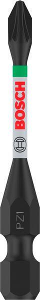 BOSCH PRO Pozidriv Impact nastavak, PZ1, 55 mm, 2 kom. - Umetak uvrtača PRO PZ1 Impact (2608522543)-SBT Alati Beograd