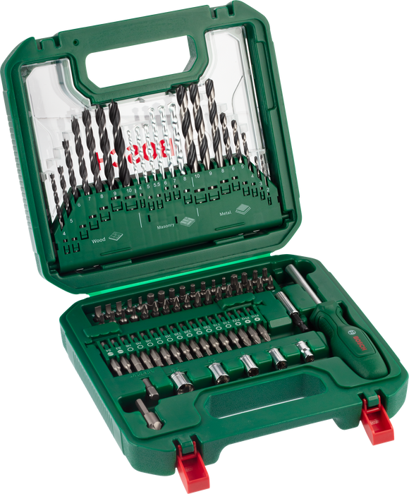 BOSCH Kombinovani set M, 80 kom. - Komplet pribora 80pc DIY Mix Set M (2608522567)