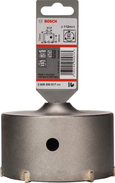 Bosch kruna za bušenje SDS-plus-9 112 mm 112 x 50 x 72 mm, 6 pakovanje od 1 komada - 2608550617