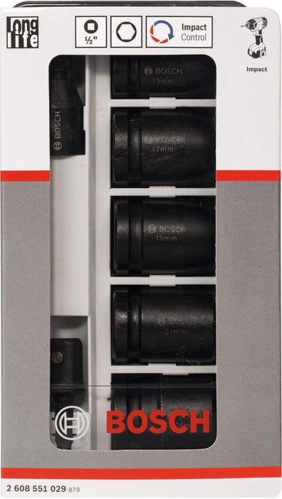 Bosch 7-delni set nasadnih ključeva 13-24mm (2608551029)