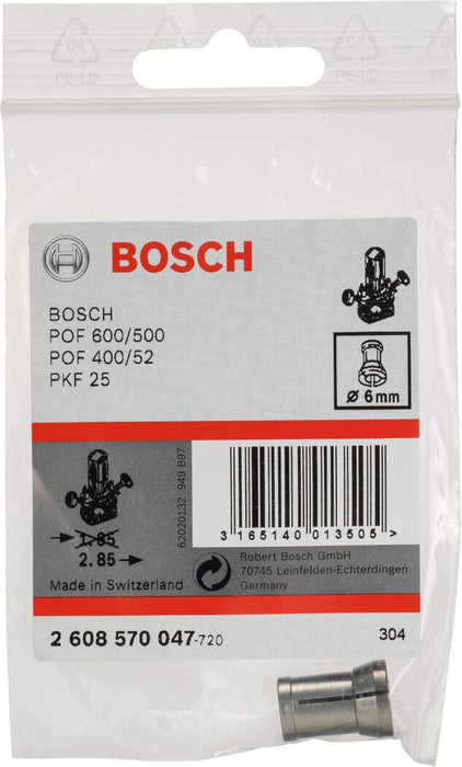 Bosch stezna čaura bez stezne navrtke 6 mm - 2608570047