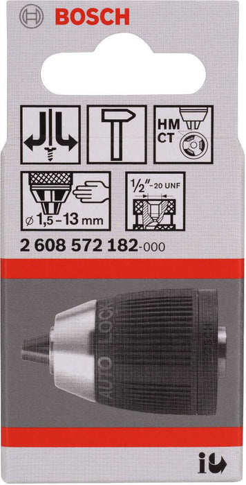 Bosch brzostezna glava do 13 mm 1,5-13 mm, 1/2" - 20 - 2608572182