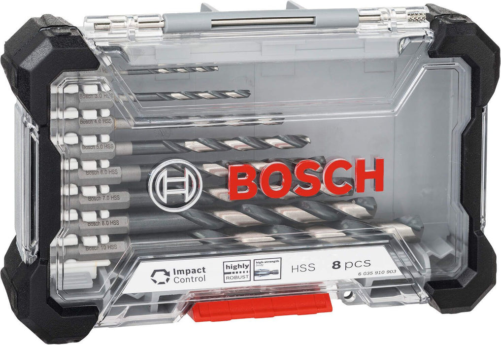 Bosch Impact Control HSS set burgija, 8-delni - 2608577146