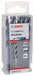 Bosch HSS spiralna burgija PointTeQ 4,9 mm paket od 10 komada