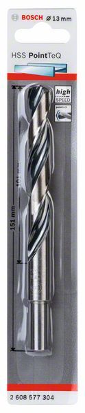 Bosch HSS spiralna burgija PointTeQ 13,0 mm (redukovan prihvat) paket od 1 komada