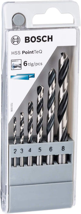 Bosch HSS spiralna burgija PointTeQ 6-delni set - 2608577346