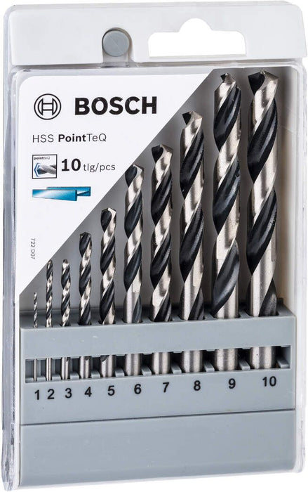 Bosch HSS spiralna burgija PointTeQ 10-delni set - 2608577348