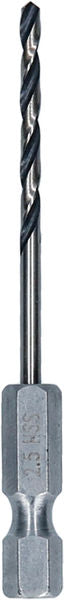 BOSCH Metal HSS spiralna burgija, 2,5×30×69 mm, HEX prihvat od 1/4 inča - Spiralna burgija HSS PointTeQ, 2.5mm (2608577864)-SBT Alati Beograd