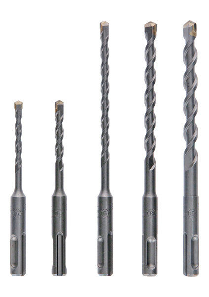 BOSCH Komplet burgija za udarne bušilice SDS plus-1, 5 komada - Burgija čekić SDS-plus plus1 5/6/6/8/10 (2608579119)-SBT Alati Beograd