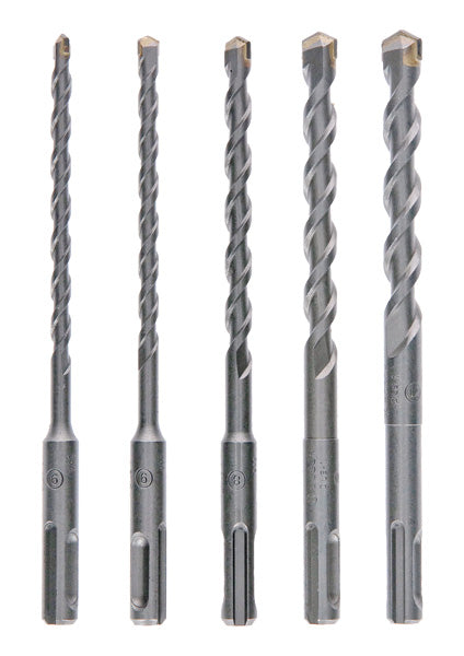 BOSCH Komplet burgija za udarne bušilice SDS plus-1, 5 komada - Burgija čekić SDS-plus plus1 6/6/8/10/12 (2608579120)-SBT Alati Beograd