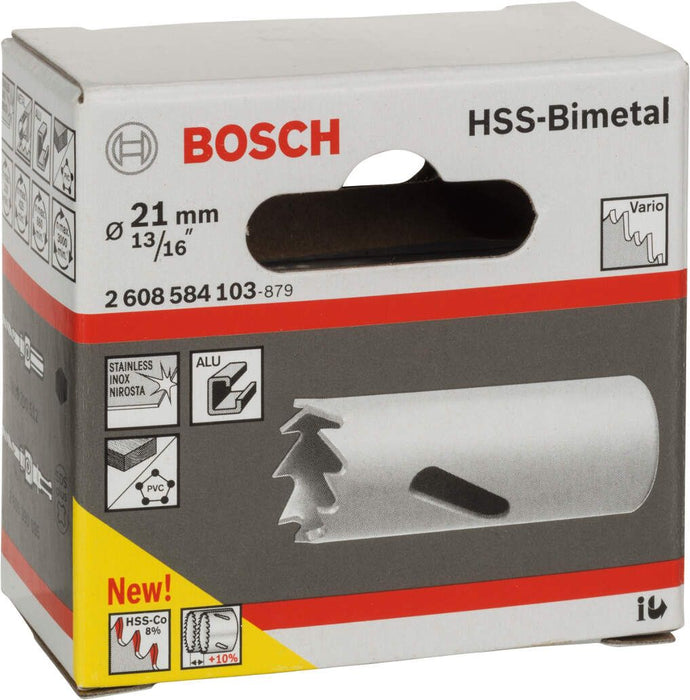 Bosch Testera za otvore HSS-bimetal za standardne adaptere 21 mm, 13/16" (2608584103)
