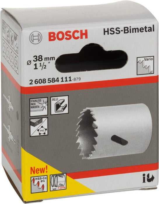 Bosch Testera za otvore HSS-bimetal za standardne adaptere 38 mm, 1 1/2" (2608584111)