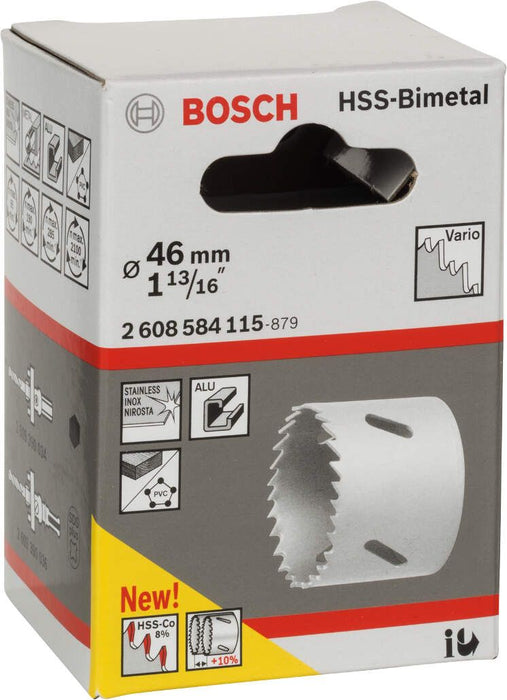 Bosch Testera za otvore HSS-bimetal za standardne adaptere 46 mm, 1 13/16" (2608584115)