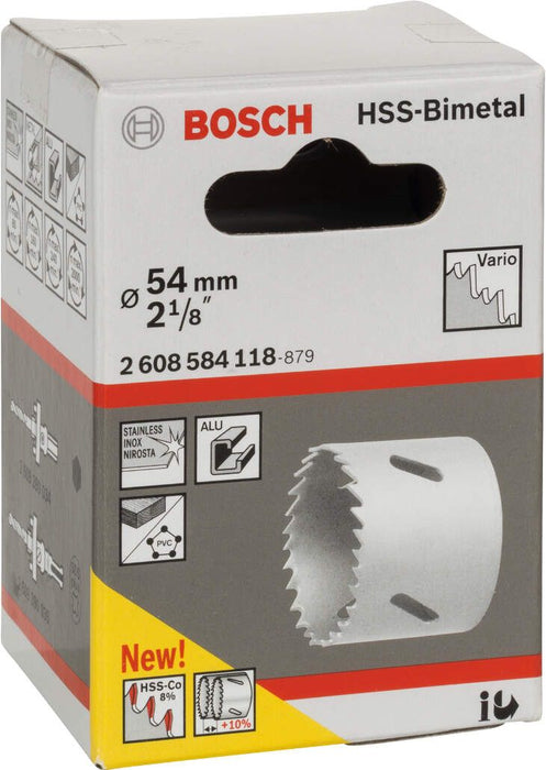 Bosch Testera za otvore HSS-bimetal za standardne adaptere 54 mm, 2 1/8" (2608584118)