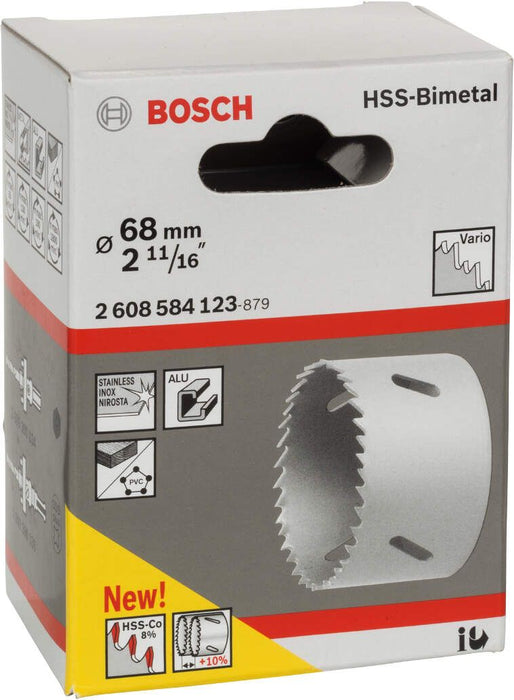 Bosch testera za otvore HSS-bimetal za standardne adaptere 68 mm, 2 11/16" - 2608584123