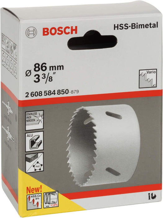 Bosch testera za otvore HSS-bimetal za standardne adaptere 86 mm, 3 3/8" - 2608584850