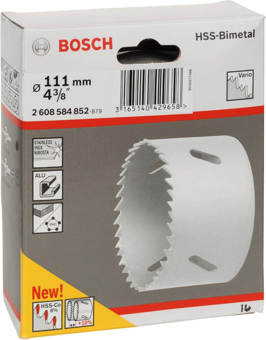 Bosch testera za otvore HSS-bimetal za standardne adaptere 111 mm, 4 3/8" - 2608584852