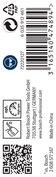 BOSCH PRO Metal HSS-G spiralna burgija standardne dužine, 3,8×43×75 mm, 10 kom. - Bur.za metalHSS-G Standard line3,8x43x75 (2608585484)-SBT Alati Beograd