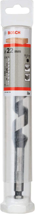 Bosch vijugava burgija za drvo, šestostrano 22 x 95 x 160 mm, d 11,1 mm - 2608585706