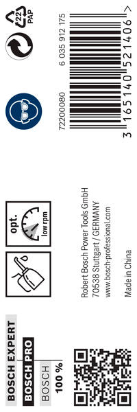 BOSCH PRO Stainless Steel HSS-Co spiralna burgija, 13×101×151 mm, 5 kom. - Bur.za met.HSS-Co StandardLine13x101x151 (2608585905)-SBT Alati Beograd