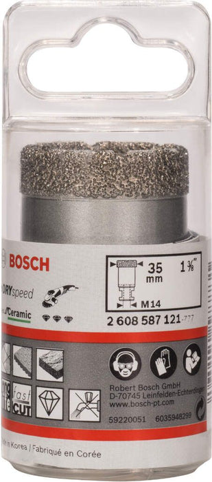 Bosch dijamantska burgija za suvo bušenje Dry Speed Best for Ceramic 35 x 35 mm - 2608587121