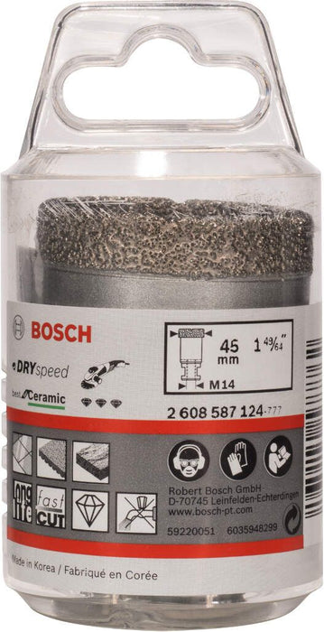 Bosch dijamantska burgija za suvo bušenje Dry Speed Best for Ceramic 45 x 35 mm - 2608587124