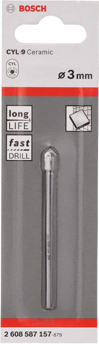 Bosch burgija za pločice CYL-9 Ceramic 3 x 70 mm pakovanje od 1 komada - 2608587157