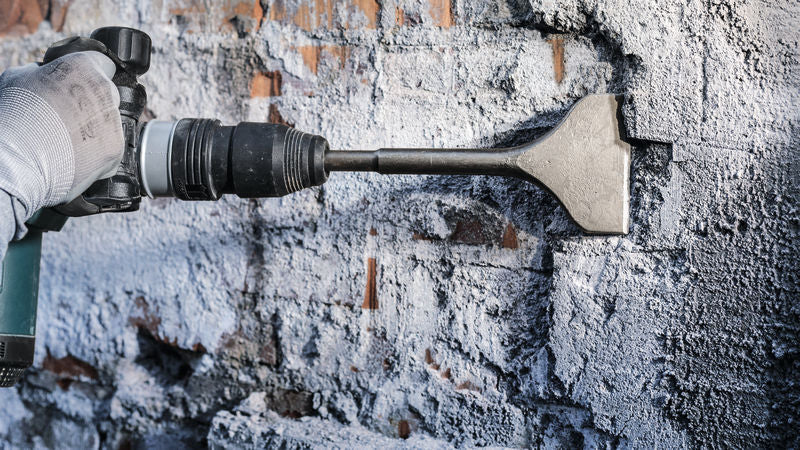 BOSCH PRO SDS max-4C pljosnato dleto, 50×400 mm, 5 kom. - SDS max lopatasto dleto (2608587184)-SBT Alati Beograd