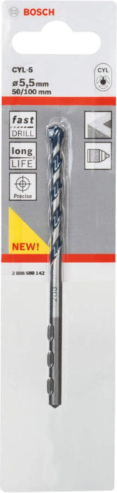 Bosch burgija za beton CYL-5 5,5 x 50 x 100 mm pakovanje od 1 komada - 2608588142