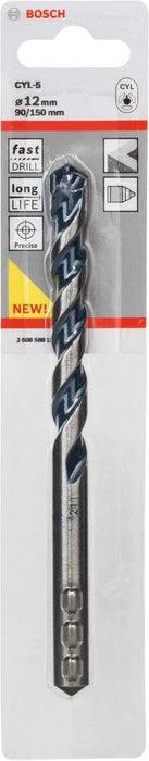 Bosch burgija za beton CYL-5 12 x 90 x 150 mm pakovanje od 1 komada - 2608588157