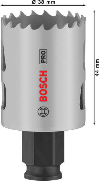 BOSCH PRO Multi Material PC Plus testera za otvore, 38 mm - Testera za otvore P MM B 38MM (2608594380)-SBT Alati Beograd