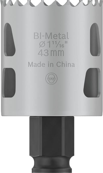 BOSCH PRO Multi Material PC Plus testera za otvore, 43 mm - Testera za otvore P MM B 43MM (2608594383)-SBT Alati Beograd