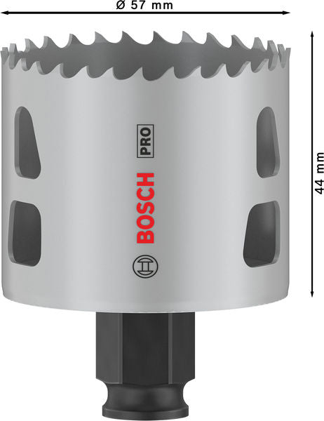 BOSCH PRO Multi Material PC Plus testera za otvore, 57 mm - Testera za otvore P MM B 57MM (2608594392)-SBT Alati Beograd