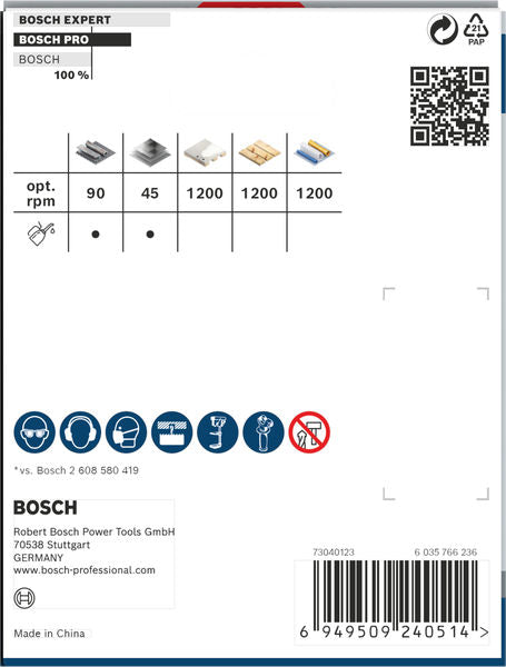 BOSCH PRO Multi Material PC Plus testera za otvore, 92 mm - Testera za otvore P MM B 92MM (2608594407)-SBT Alati Beograd