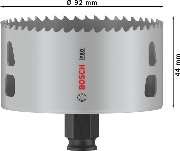 BOSCH PRO Multi Material PC Plus testera za otvore, 92 mm - Testera za otvore P MM B 92MM (2608594407)-SBT Alati Beograd