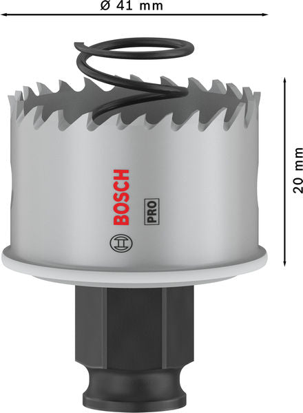 BOSCH PRO Sheet Metal PC Plus testera za otvore, 41 mm - Testera za otvore P SM B 41mm (2608594452)-SBT Alati Beograd