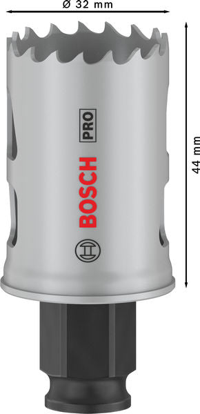 BOSCH PRO Multi Material PC Plus testera za otvore, 32 mm, 24 komada - Komplet testera za otvore Multipacks 32m (2608594480)-SBT Alati Beograd