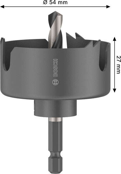 BOSCH Testera za otvore sa držačem za drvo i gips, 54×27 mm - Testera za otvore A W&D H 54mm (2608594494)-SBT Alati Beograd