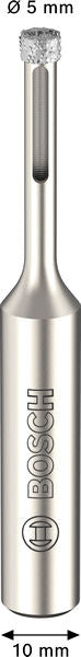 BOSCH Ceramic wet burgija, 5×10×30 mm - Dijamantska burgija Ceramic 5mm (2608594553)-SBT Alati Beograd