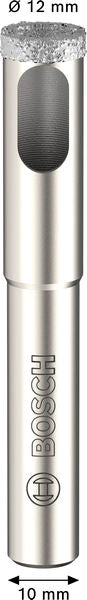 BOSCH Ceramic wet burgija, 12×10×30 mm - Dijamantska burgija Ceramic 12mm (2608594557)-SBT Alati Beograd