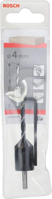 Bosch spiralna burgija za drvo sa upuštačem 4 mm - 2608596391
