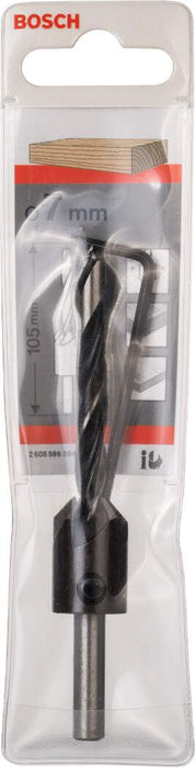 Bosch spiralna burgija za drvo sa upuštačem 7 mm - 2608596394