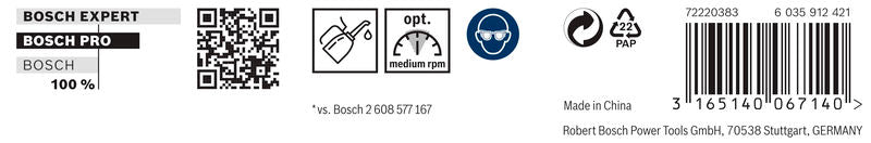 BOSCH PRO Metal HSS-G spiralna burgija velike dužine, 6,5×97×148 mm, 5 kom. - Burgija za metal HSS-G,DIN340 6,5x97x139 (2608596824)-SBT Alati Beograd